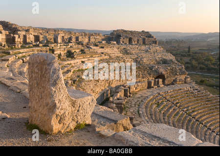 Amphithéâtre romain gréco Milet Turquie Banque D'Images