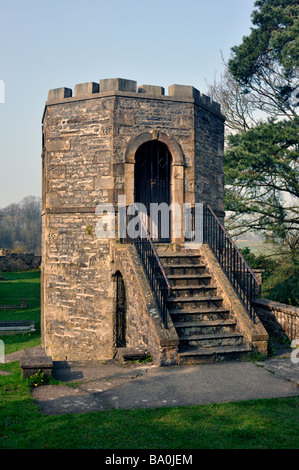 Gazebo, Saint Mary's Churchyard, Kirkby Lonsdale, Cumbria, Angleterre, Royaume-Uni, Europe. Banque D'Images