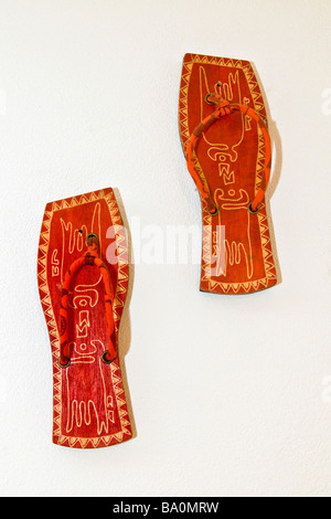 Chaussons marocains Banque D'Images