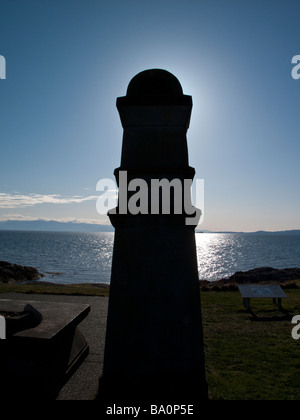 Cimetière chinois de Harling Point à Victoria en Colombie-Britannique, un lieu historique national au Canada Banque D'Images