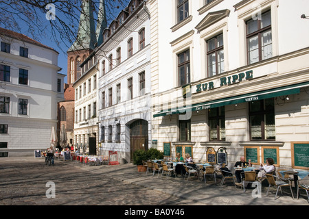 Poststrasse, Nikolaiviertel, Berlin, Allemagne Banque D'Images