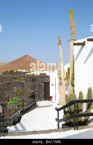 Fondation Cesar Manrique, Taro de Tahiche, Lanzarote, îles Canaries, Espagne Banque D'Images