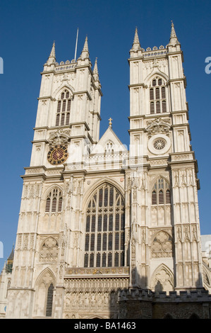 L'Abbaye de Westminster à Londres Banque D'Images