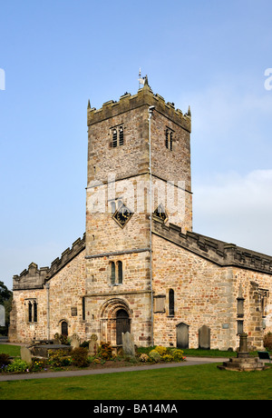 Eglise de Saint Mary, Kirkby Lonsdale, Cumbria, Angleterre, Royaume-Uni, Europe. Banque D'Images