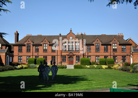 Strode's College, High Street, Egham, Surrey, Angleterre, Royaume-Uni Banque D'Images