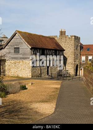 Marchands Tudor Hall Royaume-uni Southampton Banque D'Images