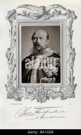 Frédéric Charles, 20.3.1828 - 15.6.1885, Prince de Prusse, général prussien, portrait, Johann Baptist Obernetter, Munich, 187 Banque D'Images