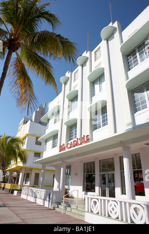 Floride Miami South Beach Art Deco Hotel Banque D'Images