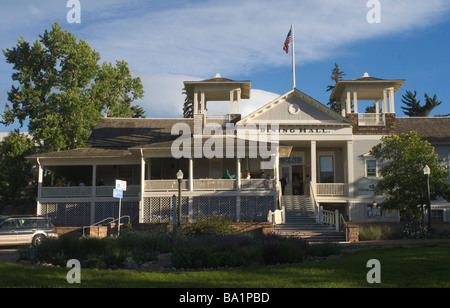 Chautauqua Dining Hall construit en 1898 Banque D'Images