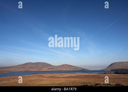 Spelga Dam au coeur des montagnes de Mourne Irlande du Nord uk Banque D'Images