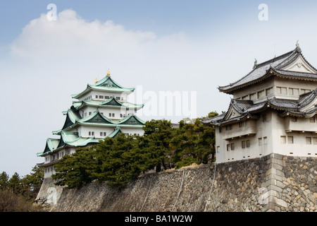 Château de Nagoya, préfecture d'Aichi au Japon Banque D'Images