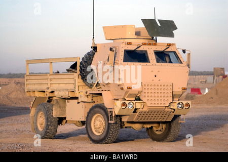 Génie, de l'Iraq - US Army camion blindé. Banque D'Images