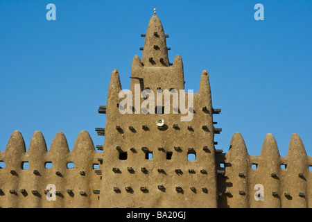 La Grande Mosquée de Djenné au Mali Site du patrimoine mondial de l'UNESCO Banque D'Images