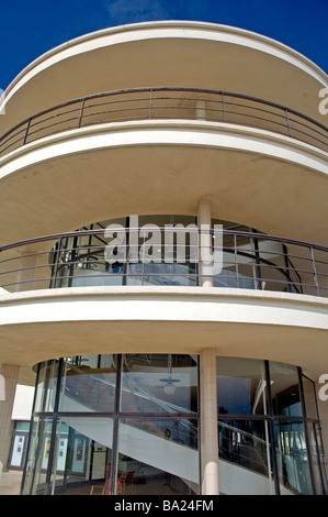 L'Art Déco des années 1930 rénové De La Warr Pavilion, sur le front, Bexhill on Sea, Angleterre. Banque D'Images