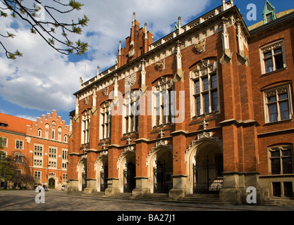 Pologne Cracovie Université Jagiellonski Banque D'Images