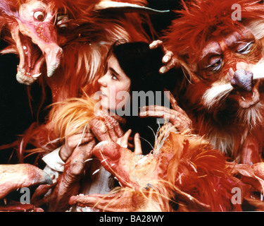1986 labyrinthe Tri-Star film avec Jennifer Connelly Banque D'Images