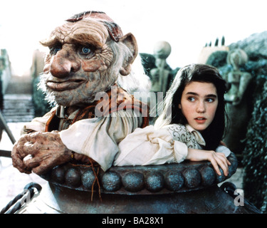 1986 labyrinthe Tri-Star film avec Jennifer Connelly Banque D'Images