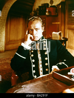 Mutinerie sur le Bounty 1962 MGM film avec Marlon Brando Banque D'Images