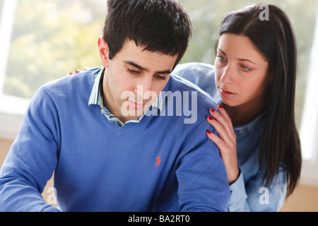 Jeune couple Banque D'Images