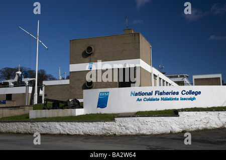 Le Collège National des Pêches Greencastle Comté de Donegal en République d'Irlande Banque D'Images