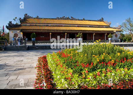 Temple Thai Hoa à la Citadelle impériale de Hue Vietnam Banque D'Images