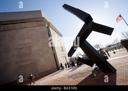 United States Holocaust Memorial Museum de Washington DC Banque D'Images