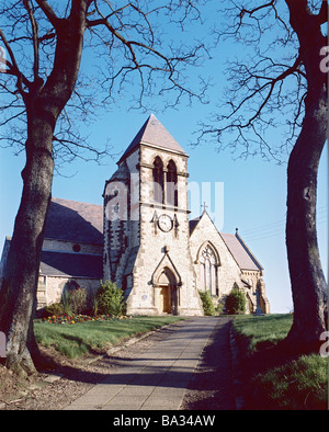 Église de St Paul, Ryhope, Angleterre du Nord-Est, Royaume-Uni Banque D'Images