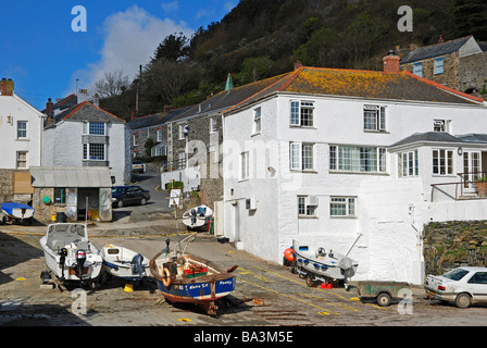 Le petit port à portloe à Cornwall, uk Banque D'Images