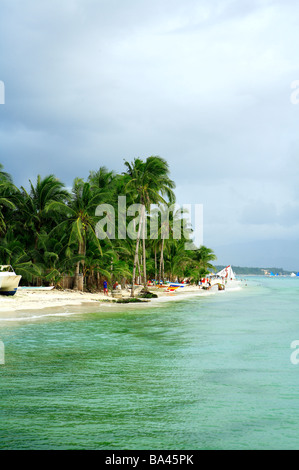 L'île de Boracay aux Philippines Banque D'Images