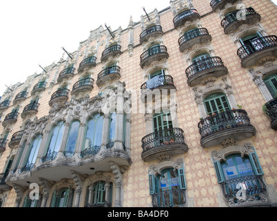 Façade de Barcelone Banque D'Images