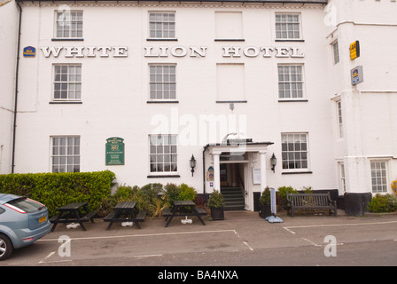 Le white lion hotel à Aldeburgh, Suffolk, UK Banque D'Images