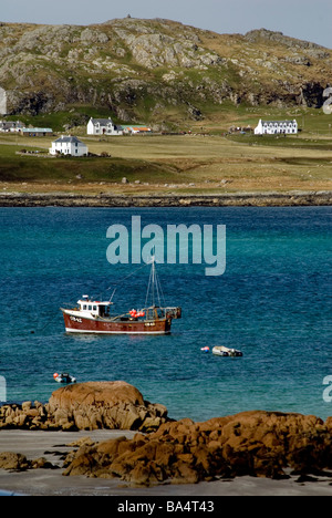 Iona , le saint isle , Écosse Banque D'Images