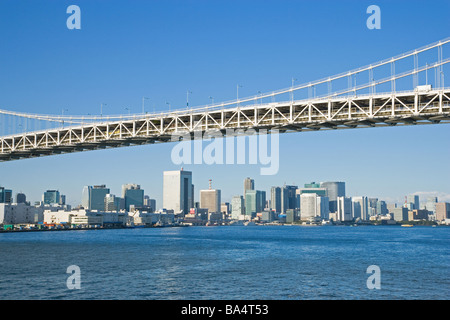 Pont en arc-en-ciel de Tokyo, Japon Banque D'Images