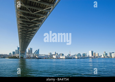 Pont en arc-en-ciel de Tokyo, Japon Banque D'Images