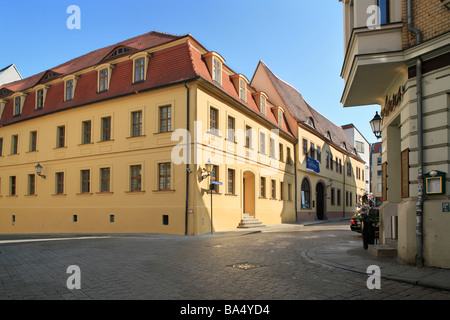 Händel museum et maison de naissance de Händel à Halle (Saale), Allemagne Banque D'Images