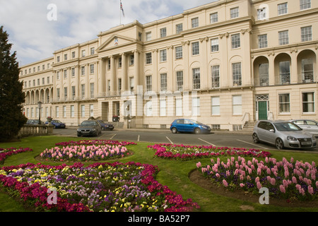 Cheltenham GLOUCESTERSHIRE Angleterre Bureaux municipaux Banque D'Images