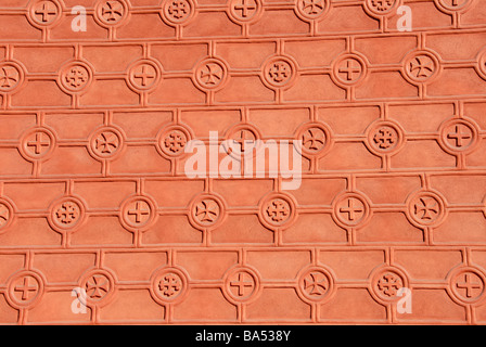 Mur de l'église de San José, Madrid, Espagne Banque D'Images