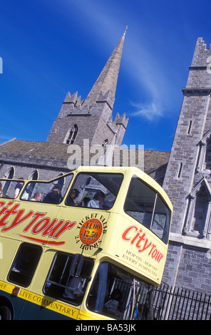 Visite de la ville, la Cathédrale St Patrick, Dublin, Irlande Banque D'Images