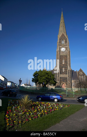 Église anglicane d'irlande shankill église paroissiale du Christ rédempteur dans le centre-ville de lurgan nord county armagh irelnad uk Banque D'Images