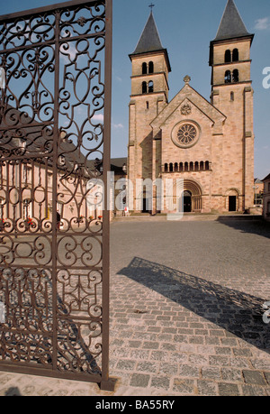 Elk124 1864 Echternach Luxembourg Basilique St Willibrord Banque D'Images