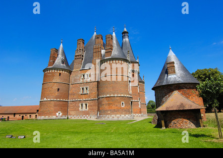 Le château de Martainville S XV .château de Martainville. La Haute Normandie. La Normandie. La France. Banque D'Images