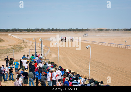 Birdsville races. Birdsville, Queensland, Australie Banque D'Images