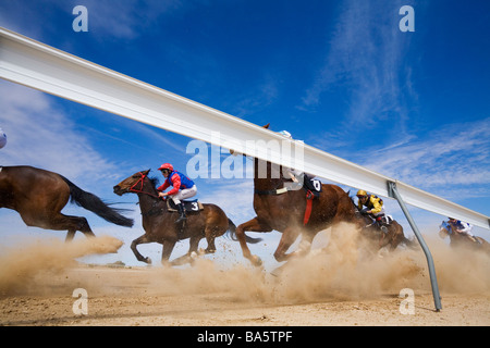 Birdsville races. Birdsville, Queensland, Australie Banque D'Images