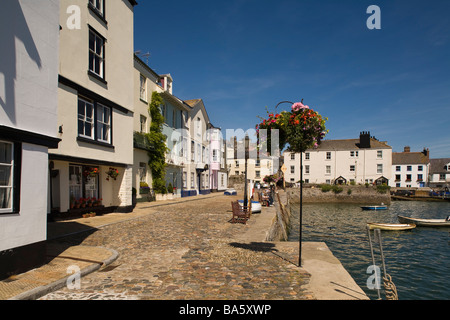 Bayards Cove est un joyau dans belle Dartmouth Devon UK Banque D'Images