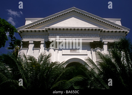 Capitole national, Congrès national, haute cour, bâtiment du gouvernement, la Plaza Bolivar, ville de Caracas, Caracas, Venezuela, capital district Banque D'Images