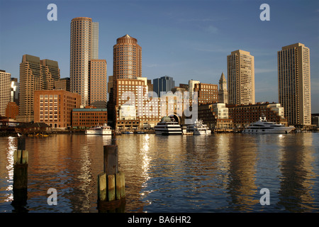 Rowes Wharf, Boston, Massachusetts, USA Banque D'Images