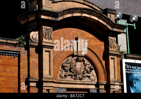 Ancien porte à Snow Hill, Birmingham, Angleterre, RU Banque D'Images