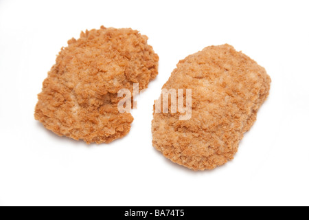 Poulet à la Kiev isolated on a white background studio Banque D'Images