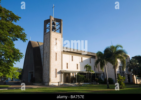 St Mary's Star par la cathédrale de la mer. Darwin, Territoire du Nord, Australie Banque D'Images