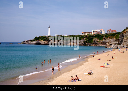 Biarritz Sud France Banque D'Images